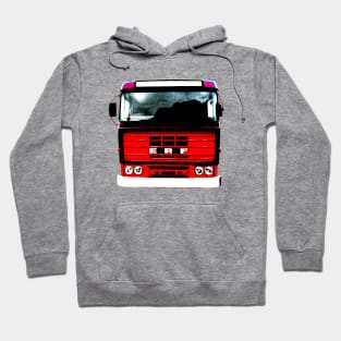 Vintage 1970s ERF B Series lorry bold Hoodie